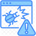 Malware Web Security Icon
