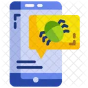 Malware Touch Screen Virus Icon