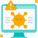 Malware Virus Warning Icon