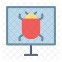 Malware Virus Monitor Icon