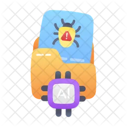 Malware data  Icon