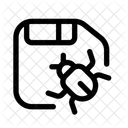 Almacenamiento Malware Seguridad Icono