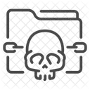 Malware Folder Malware Ransomware Icon