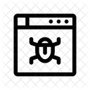 Malware Secure Security Icon