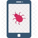 Malware Mobile Mobile Hacked Mobile Virus Icon