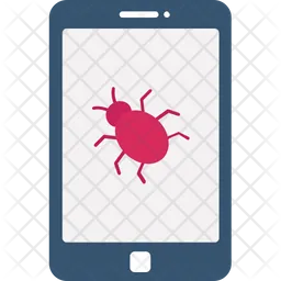 Malware Mobile  Icon