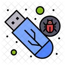 Malware usb  Icono