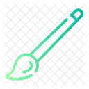 Malwerkzeug Leinwand Pinsel Symbol