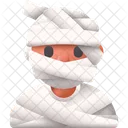 Mumie Halloween Gruselig Symbol