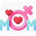 Mama Mutter Frau Symbol