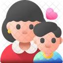 Mama Mutter Frau Symbol