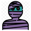 Mumie Horror Halloween Symbol