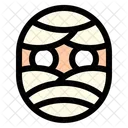 Mumie Halloween Geist Symbol