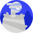 Mumie Monster Gruselig Symbol