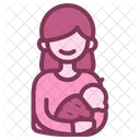 Mamá y bebe  Icon