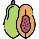 Mamao Organico Fruta Icon