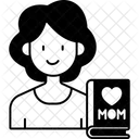 Mamas Lieblingsbuch  Symbol