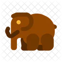 Extinct Herbivore Animal Icon