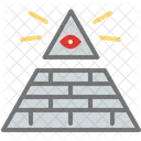 Albanileria Piramide Sauron Icono