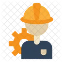 Man Worker Construction Icon