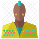 Colorful Man Avatar Icon