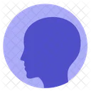 Human Head Man Icon