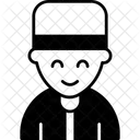 Muslim Man People Icon