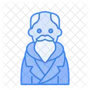 Winter Avatar User Profile People Man Elder Icon