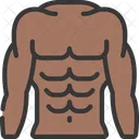 Man Muscular Man Body Building Icon