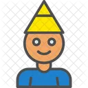 Man Avatar Hat Icon