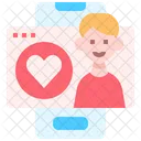 Man Message Chat Icon