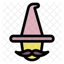 Linear Color Magic Witch Icon