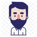 Man Guy Beard Icon