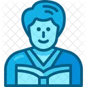 Man Student Avatar Icon
