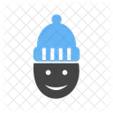 Man Winter Hat Icon