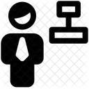 Man Align Center  Icon