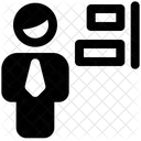 Man Align Right  Icon