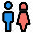 Man And Woman Male And Female Man Icon