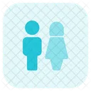Man And Woman Male And Female Man Icon