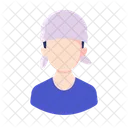 Man Bandana Hat Avatar  Icon