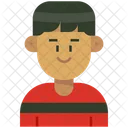 Man Bobcut Icon