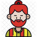 Man bun  Icon