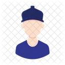 Man Cap Avatar  Icon