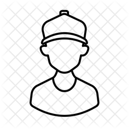 Man Cap Avatar  Icon