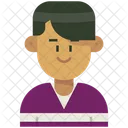 Man Cardigan Icon