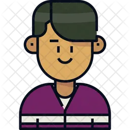Man cardigan  Icon