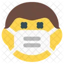 Man Dead Emoji With Face Mask Emoji Icon