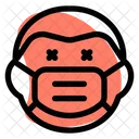 Man Dead Emoji With Face Mask Emoji Icon