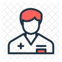 Man Doctor Icône