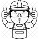Man Character Vector Icon